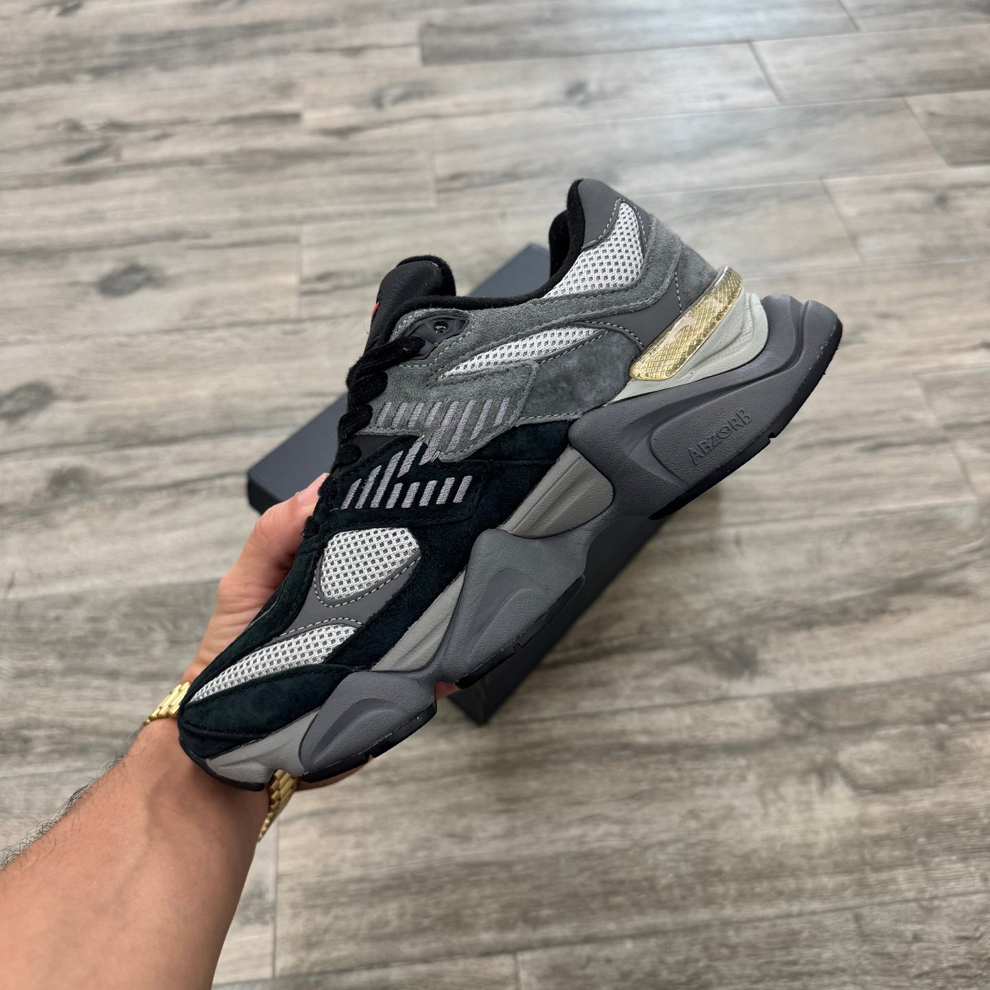 New Balance 9060 Black Castlerock Grey