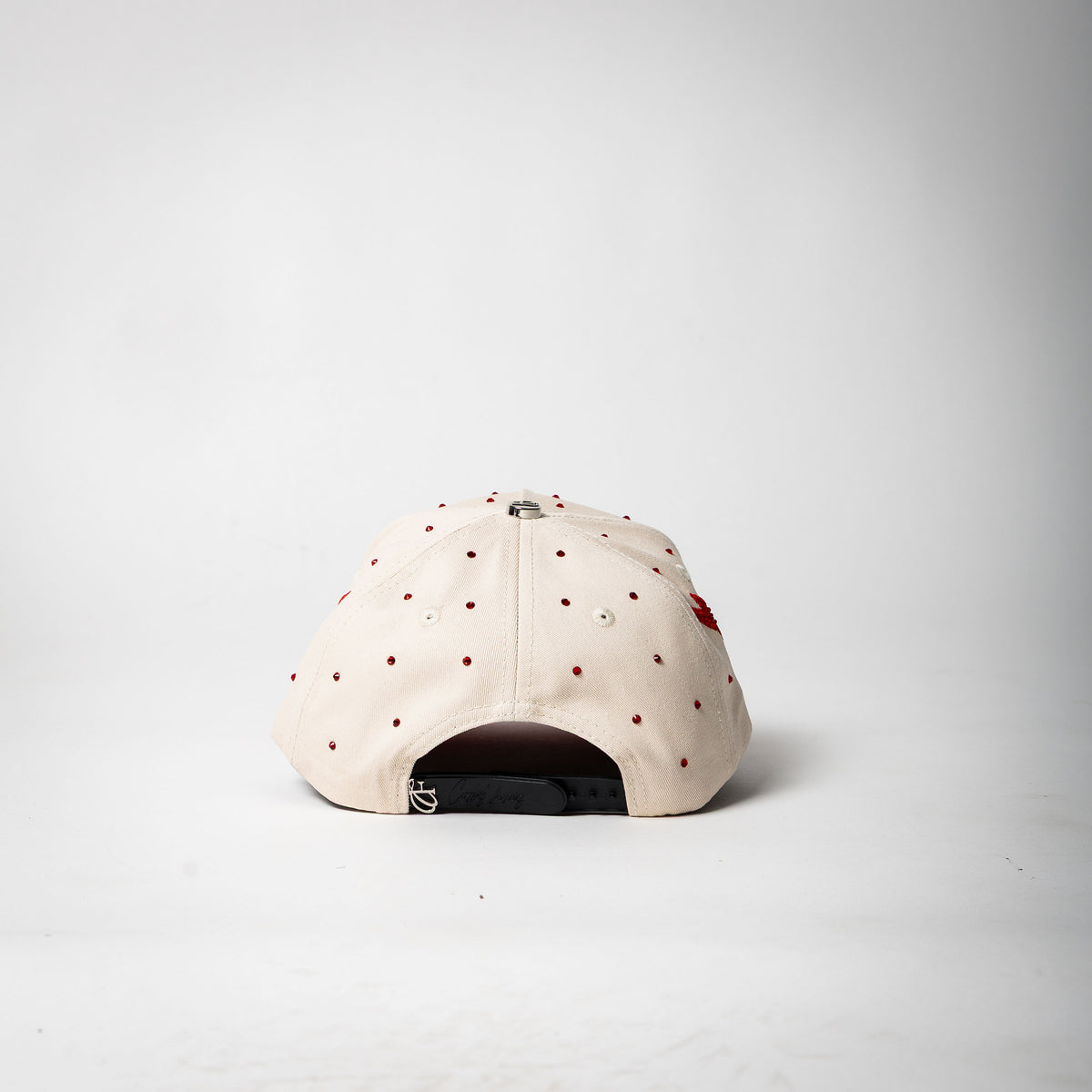 Cap Fans “ Boston ” ( cream/red)
