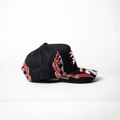 Dandy Hats “25” {black/red}