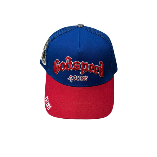 Godspeed Trucket Hat [blue/red]
