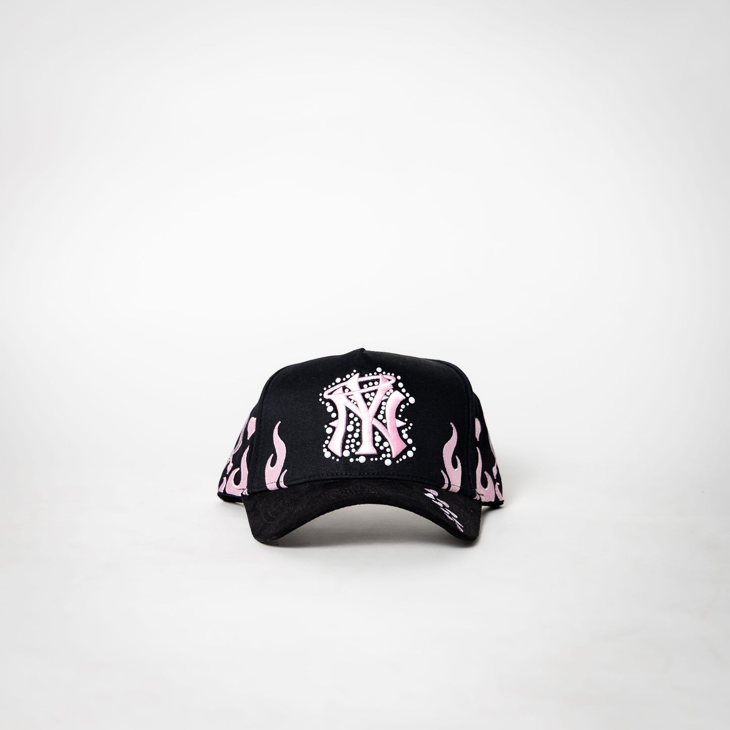 Dandy Hats “ NY flame ” {black/pink}