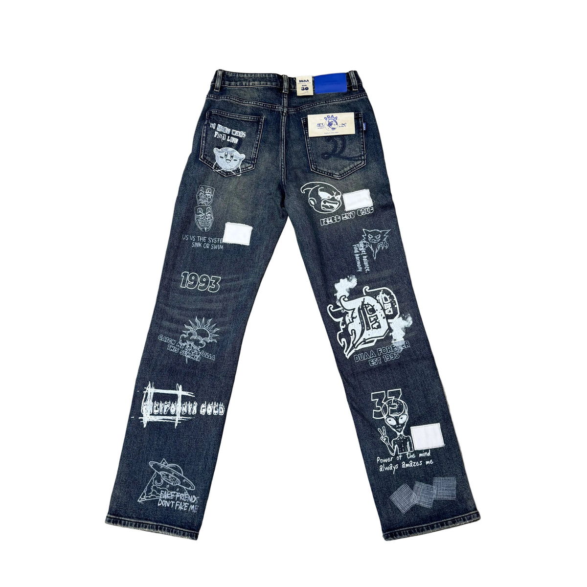 DUAA THOUGHTS BLUE DENIM
