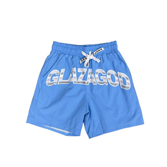 GLAZAGOD " swim short ” ( Blue )