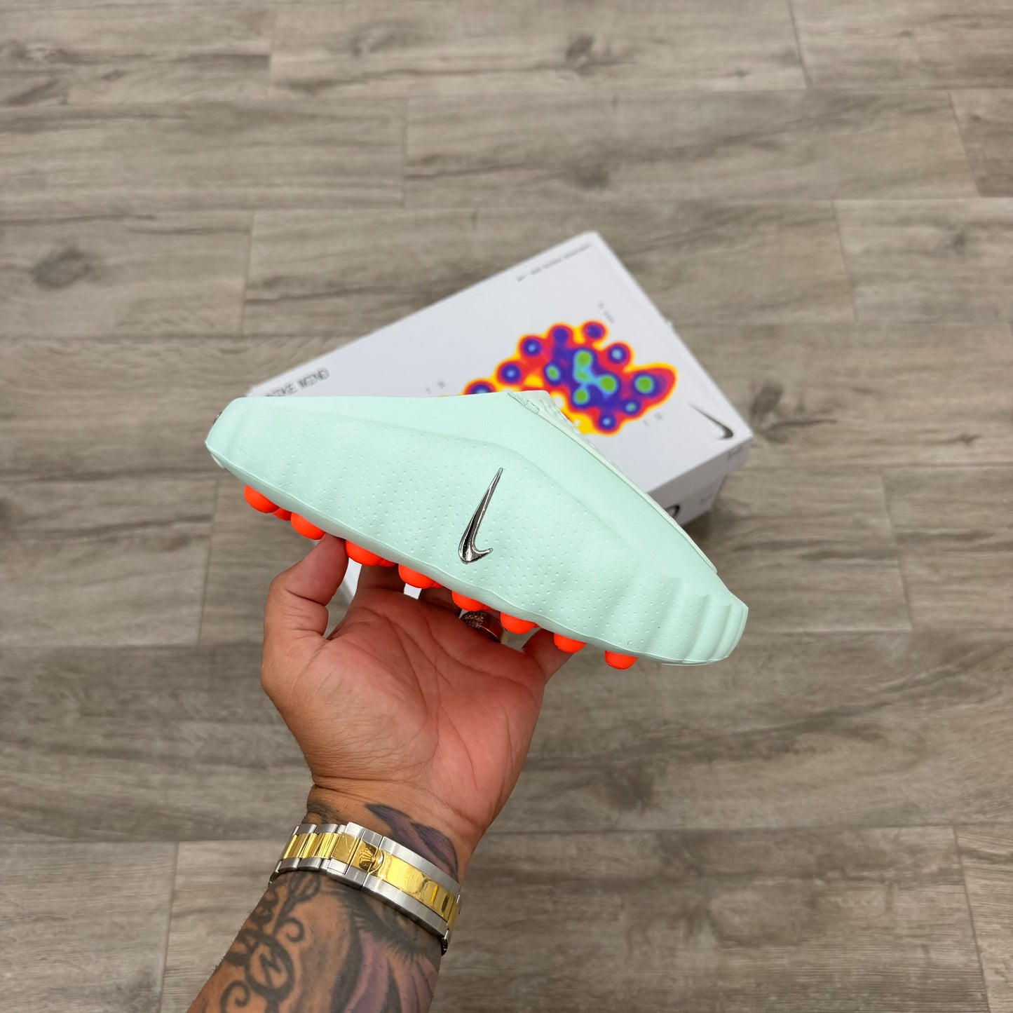 Nike Mind 001 Slide “Barely Green” UA