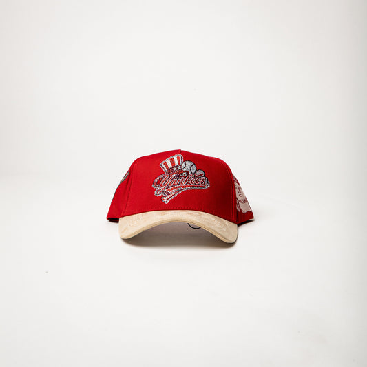 VQC Caps “ Yankees ” ( Red / Cream )