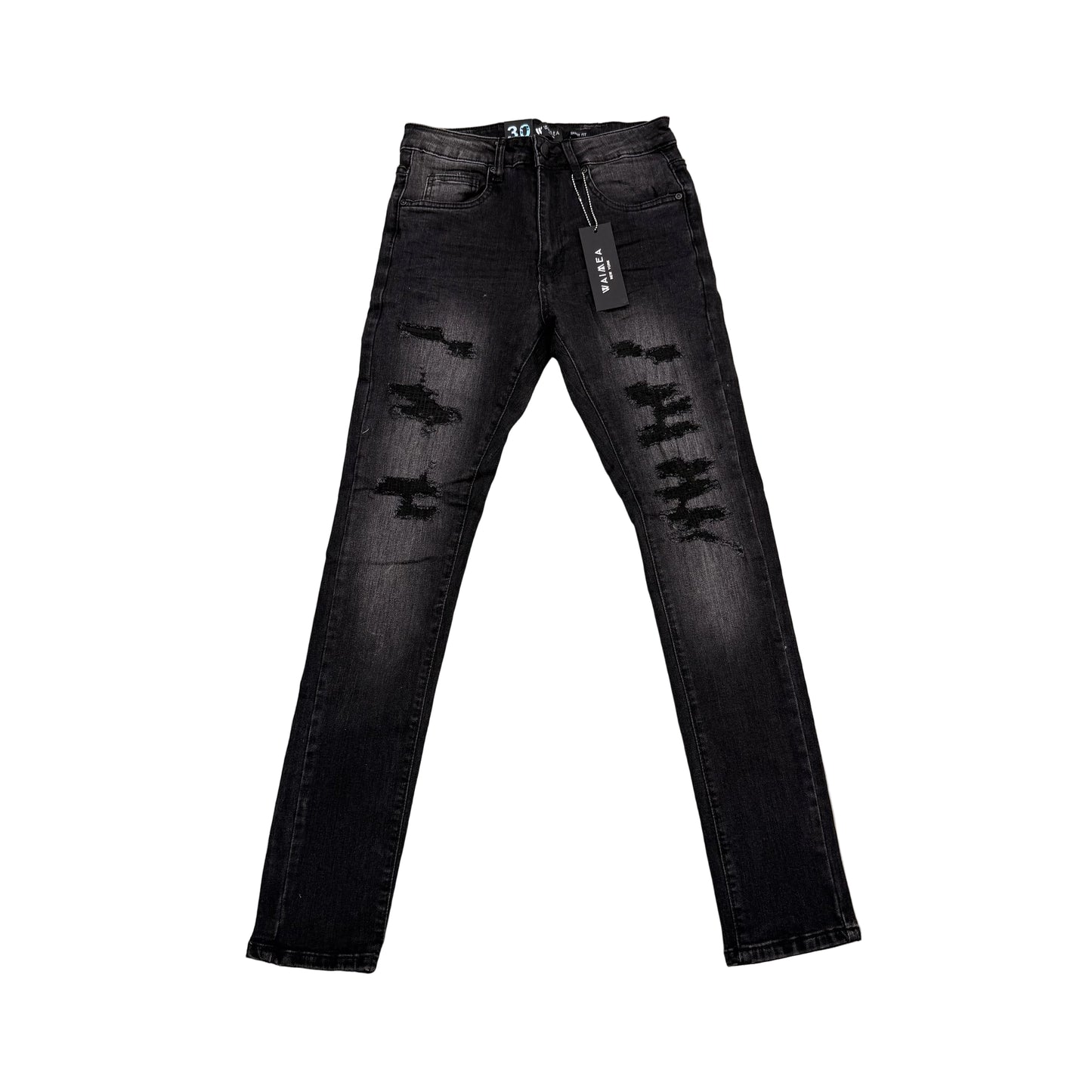 WAIMEA “Skynni Fit” Black Wash