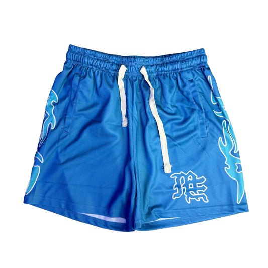 Mixed Emotion Blue “Lightning” Short