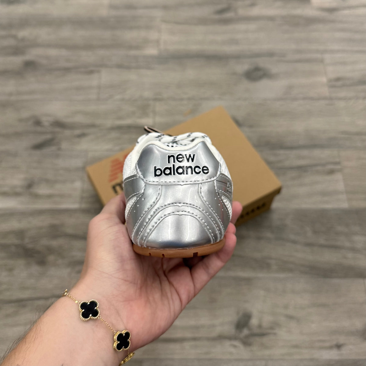 New Balance 530 SL Miu Miu Metallic Silver