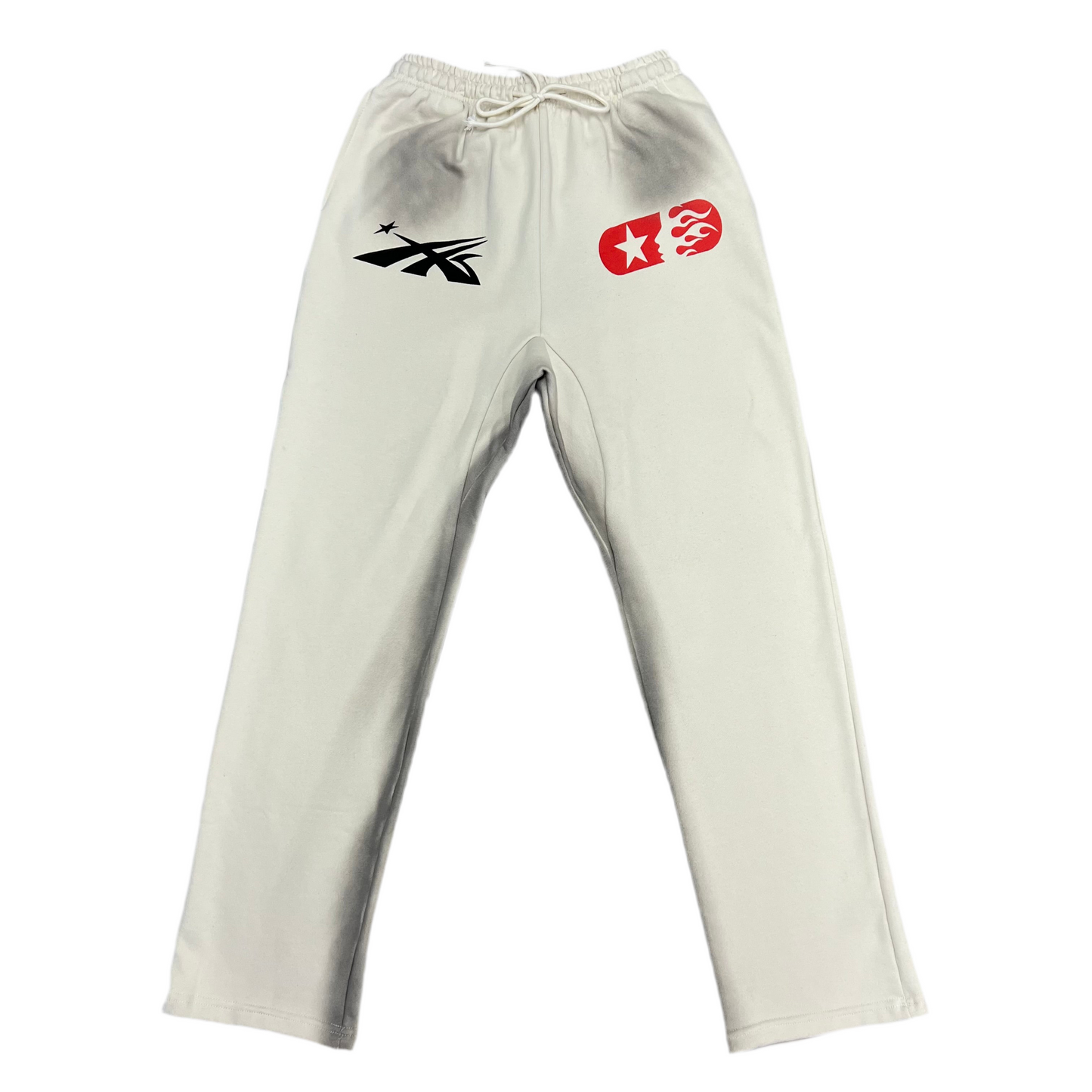 HellStar Sweaterpant Cream Skull