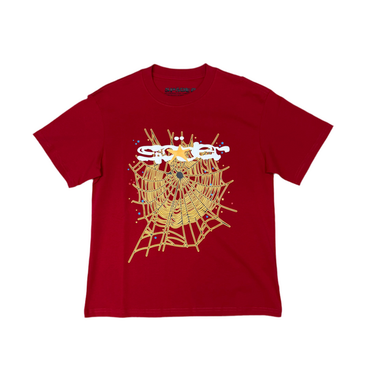 Sp5der Red Tee