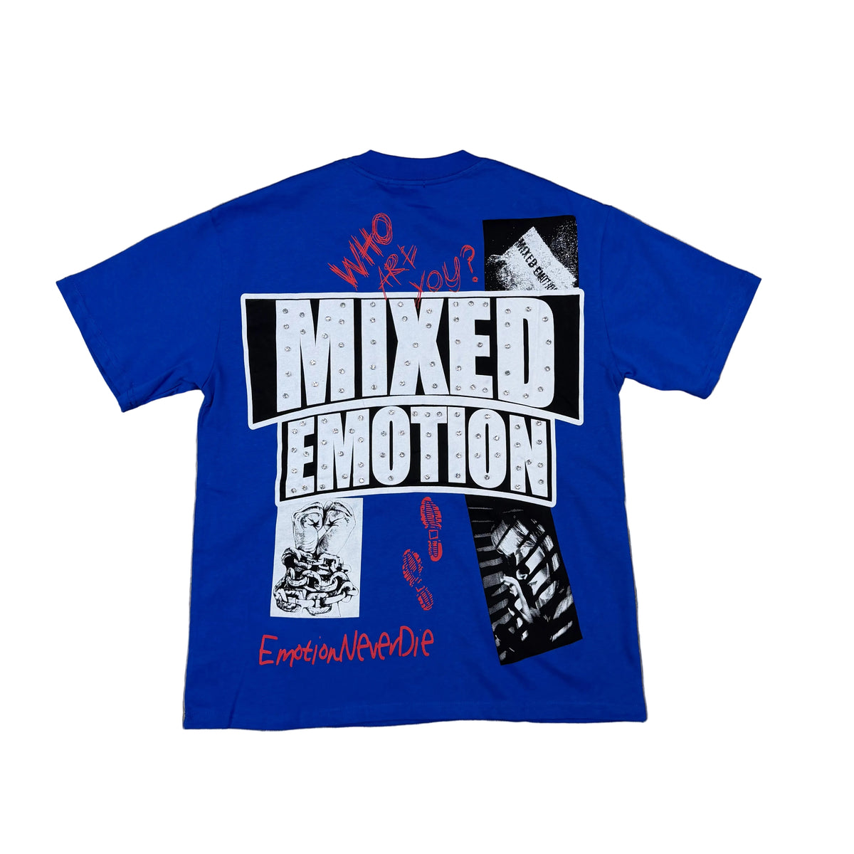 Mixed Emotion “ Who are you ” Blue
