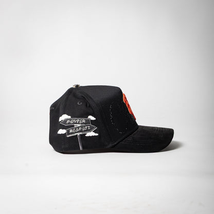 Cap Fans “ SOX” ( black/orange)