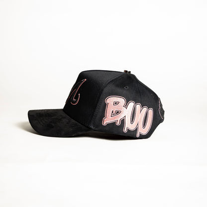 Cap Fans “Majin Buu” {black/pink}