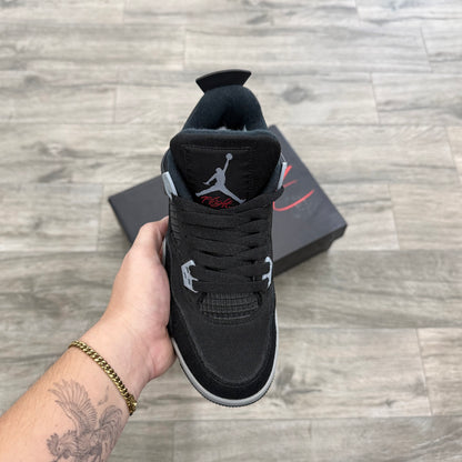 Jordan 4 Retro Black Canvas
