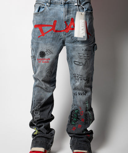 DUAA “ Fade Jean ” ( Flare )