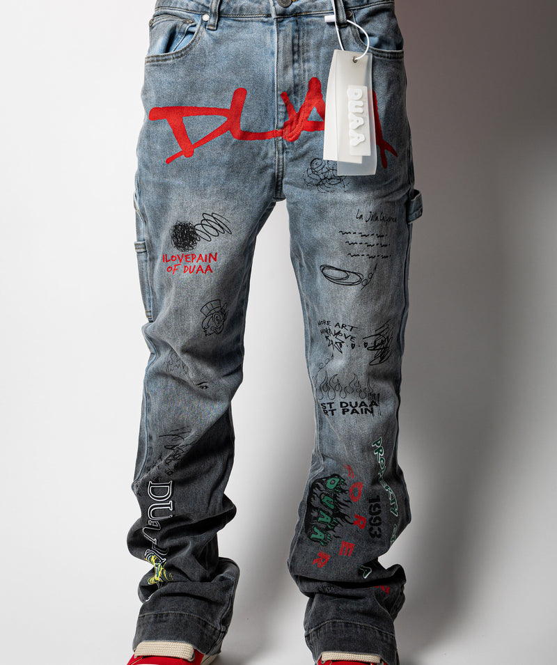 DUAA “ Fade Jean ” ( Flare )