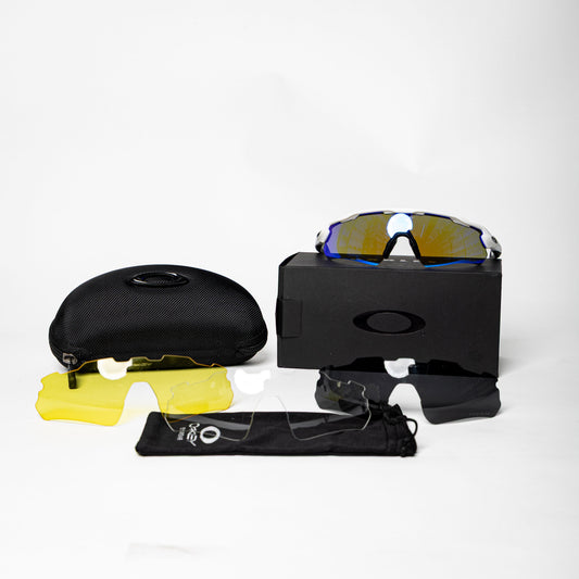 Oakley White Frame ( full set 4 lens )