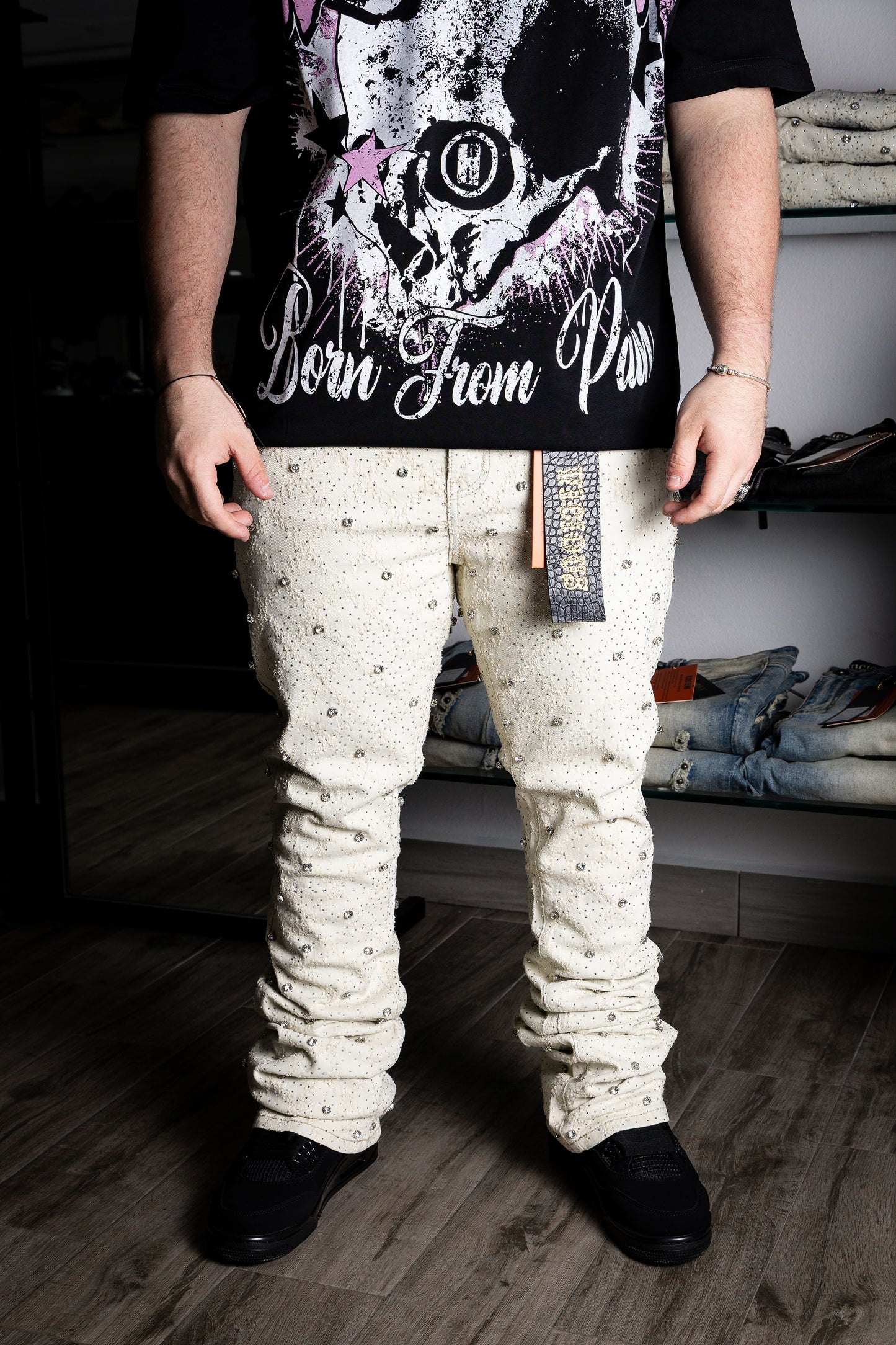 VICIOUS Natural Rhinestone Flare