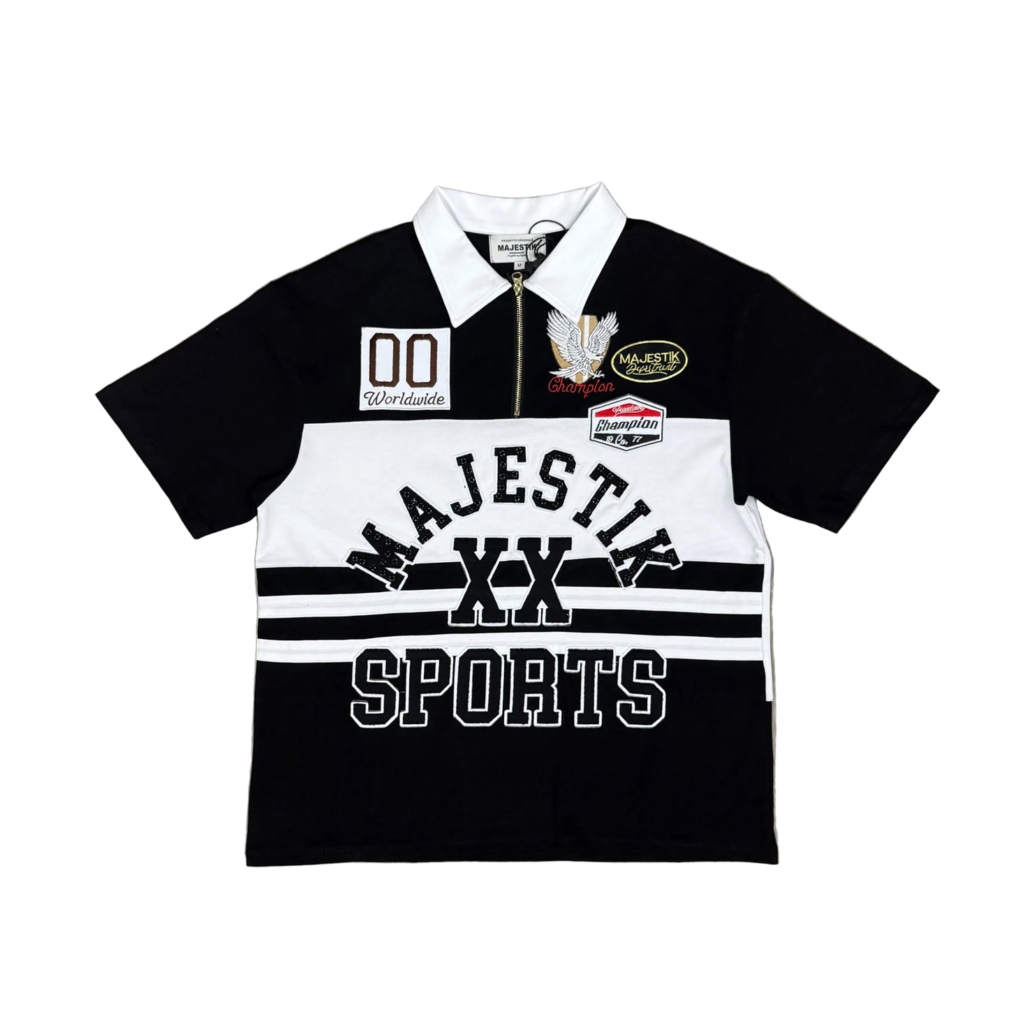 Majestik X Sport Polo (Black)