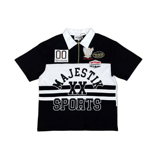 Majestik X Sport Polo (Black)