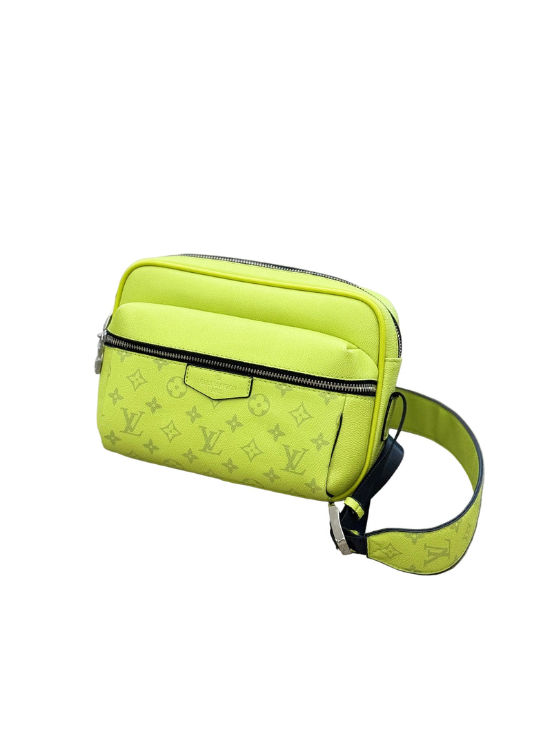 LV Green Crossbody Bag