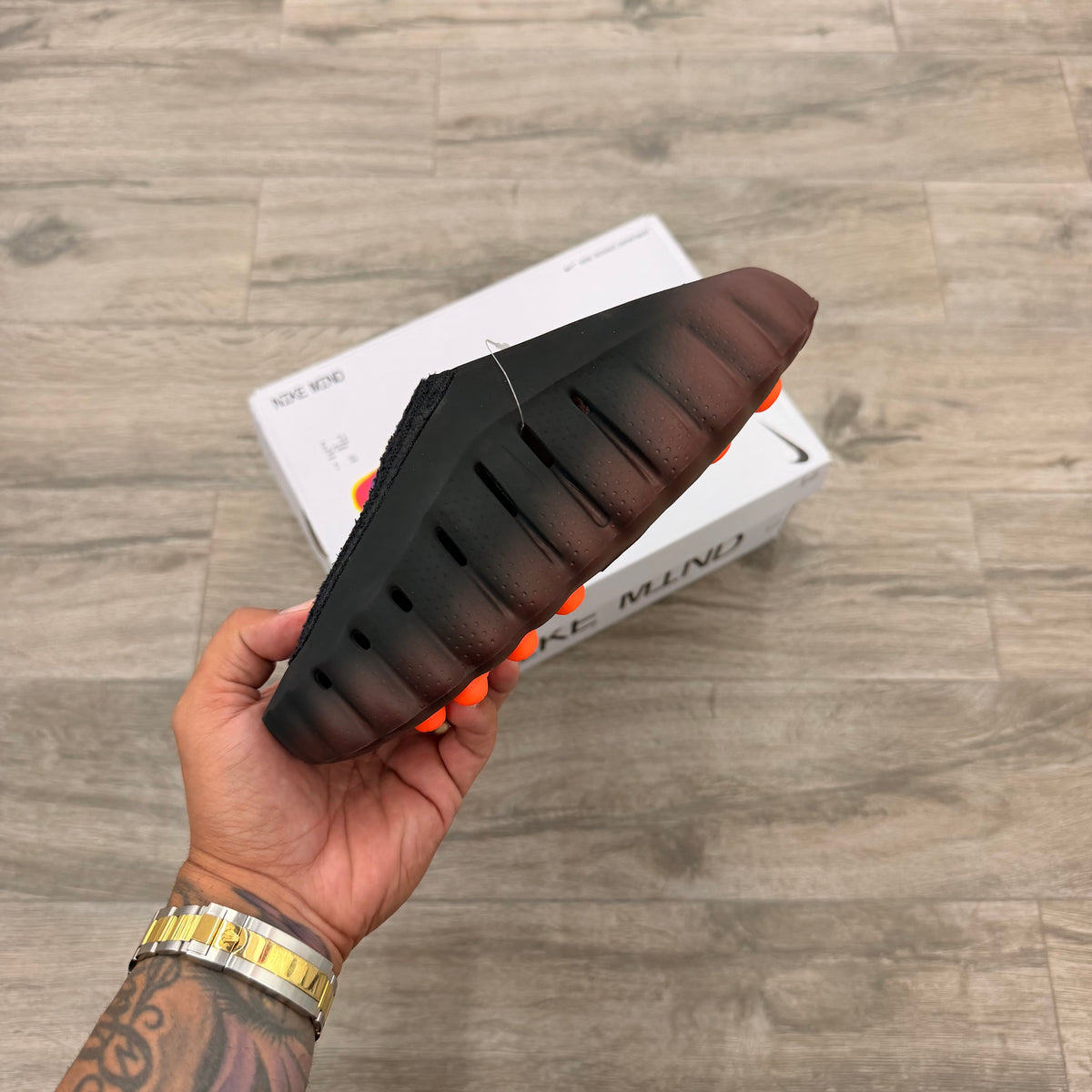Nike Mind 001 Slide “Bronze Eclipse” UA