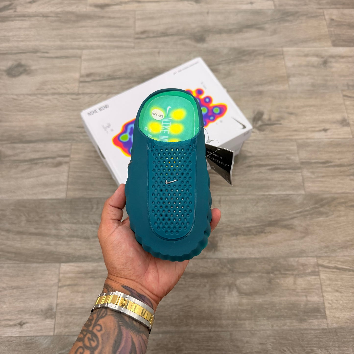 Nike Mind 001 Slide “Geode Teal Ligth Menta” UA