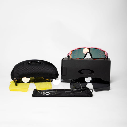 Oakley Pink Frame ( full set 4 lens )