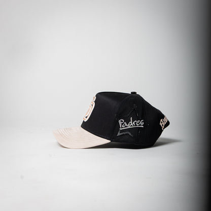 Cap Fans “San Diego ” ( black/cream )