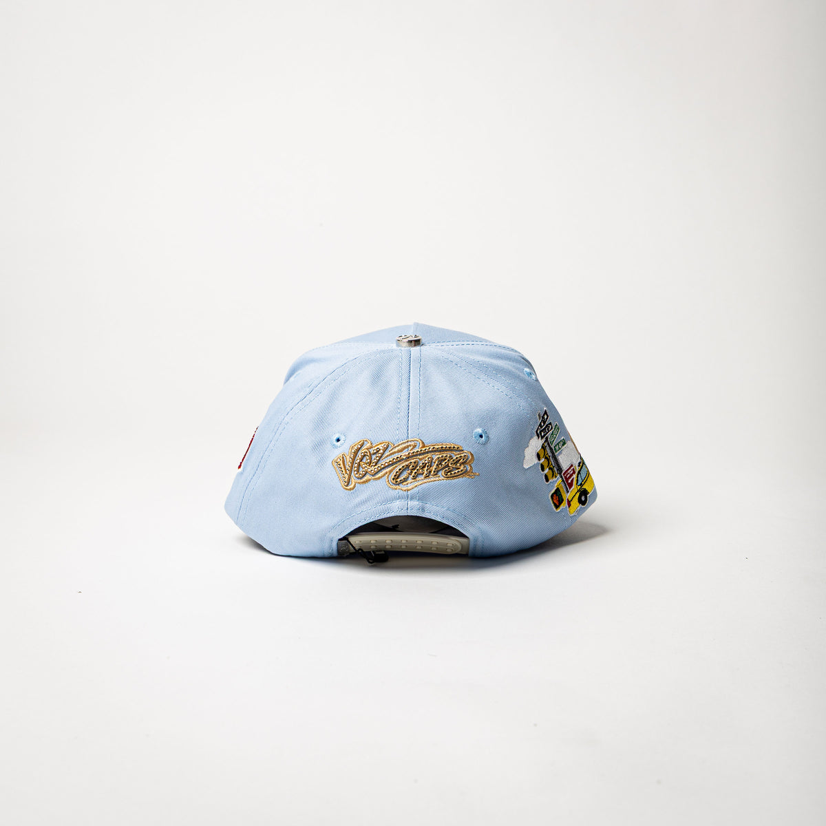 VQC Caps “ NY ” ( Light Blue / Cream )