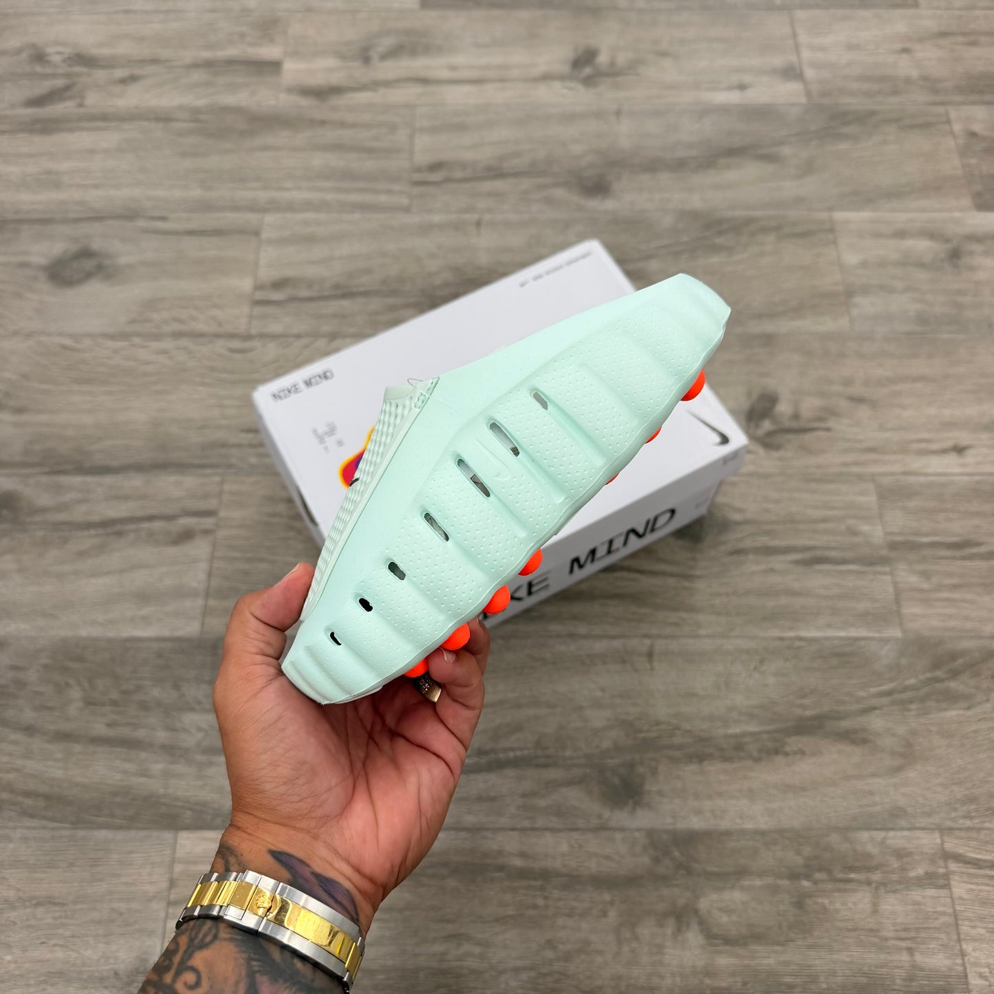 Nike Mind 001 Slide “Barely Green” UA