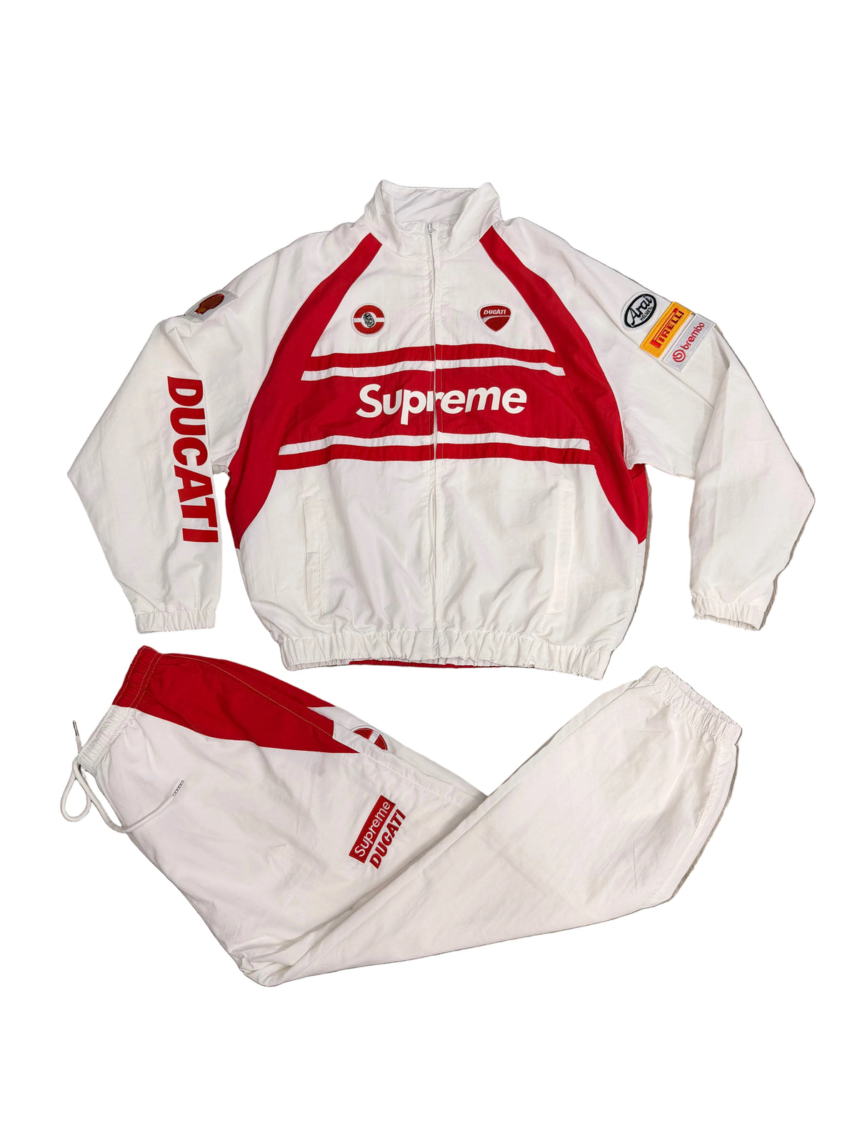 Supreme Tech Set White/Red
