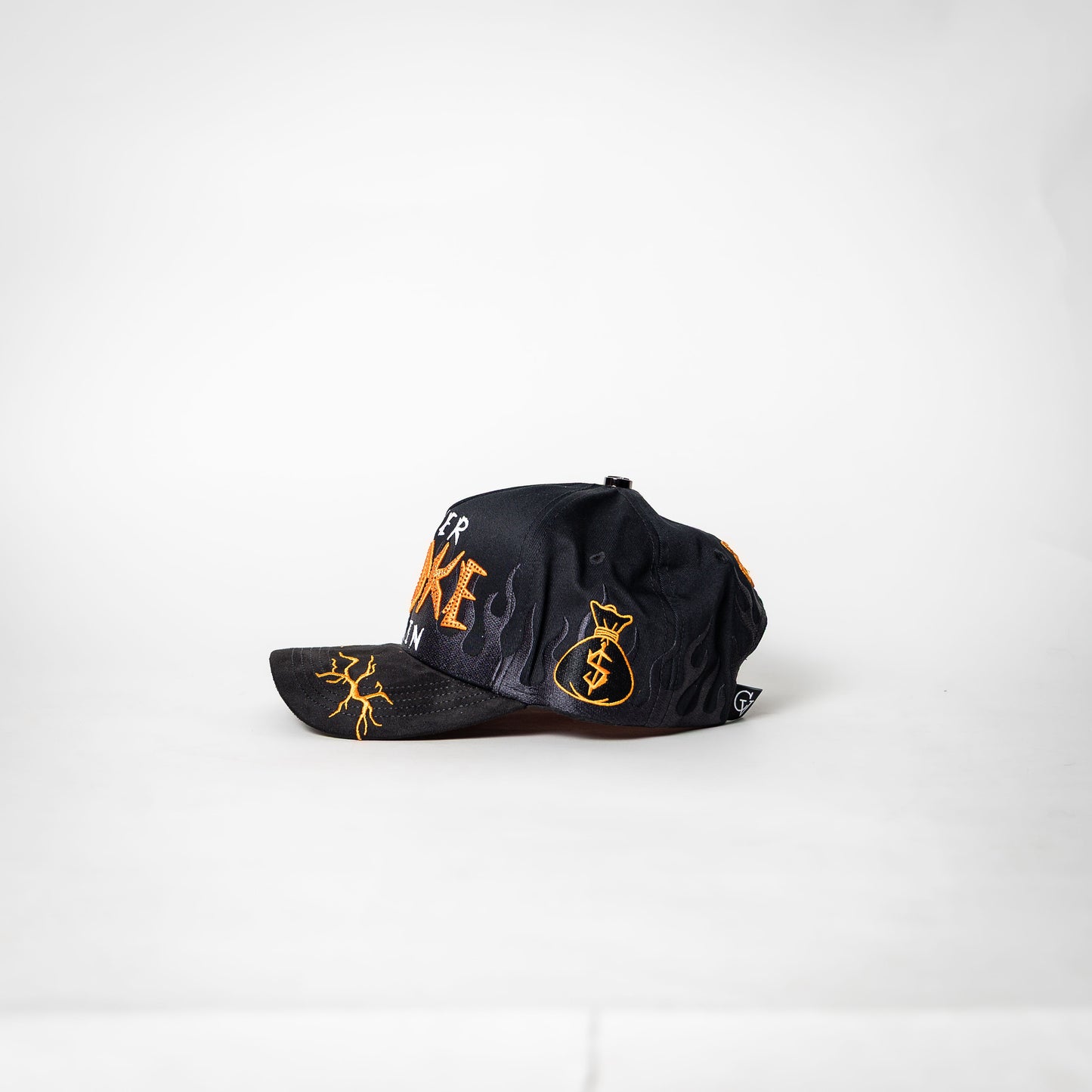Dandy Hats “ Never Broke Again ” {black/orange}