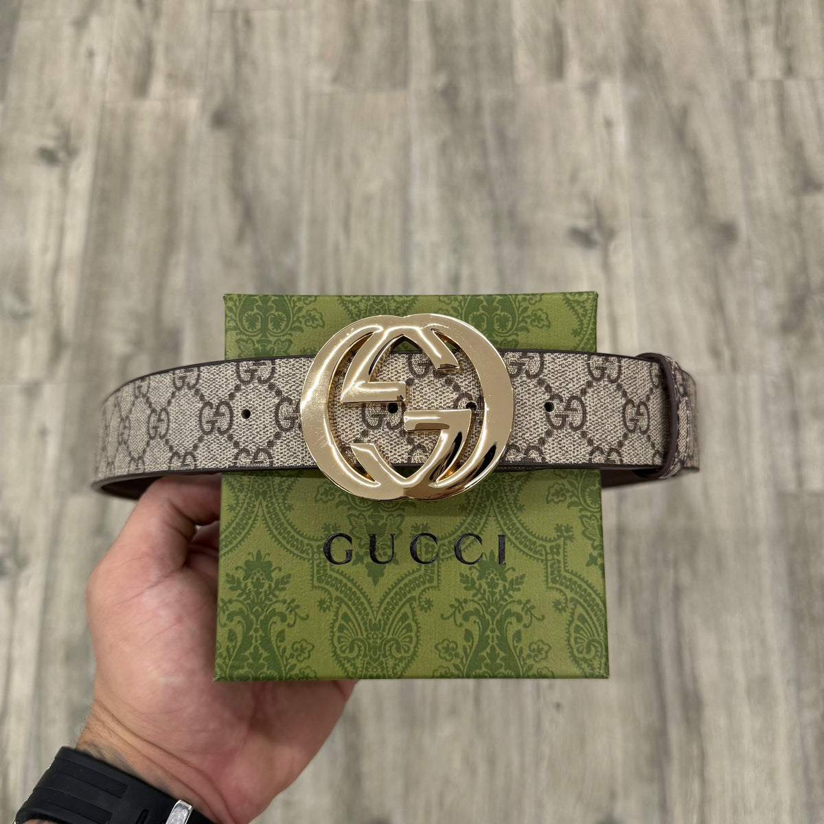 GG Gold Logo [cream/brown]