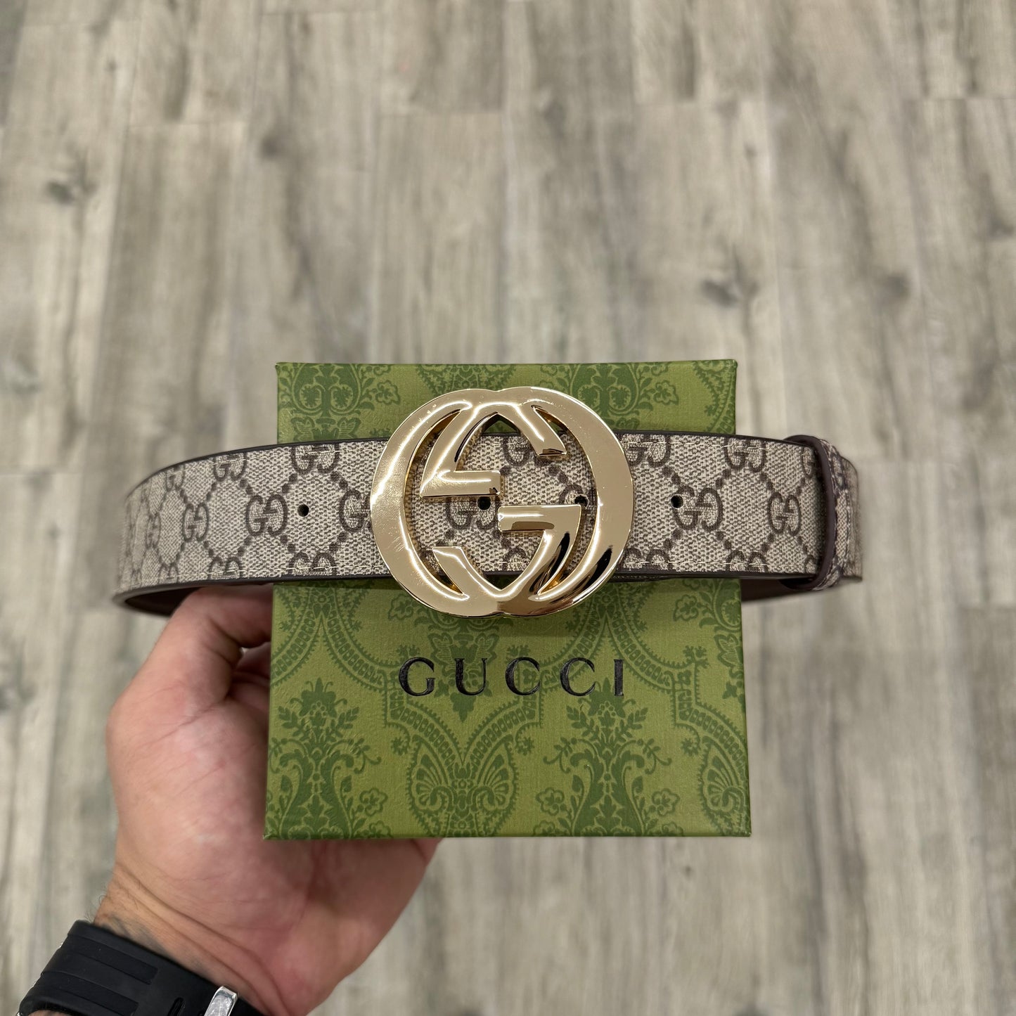 GG Gold Logo [cream/brown]