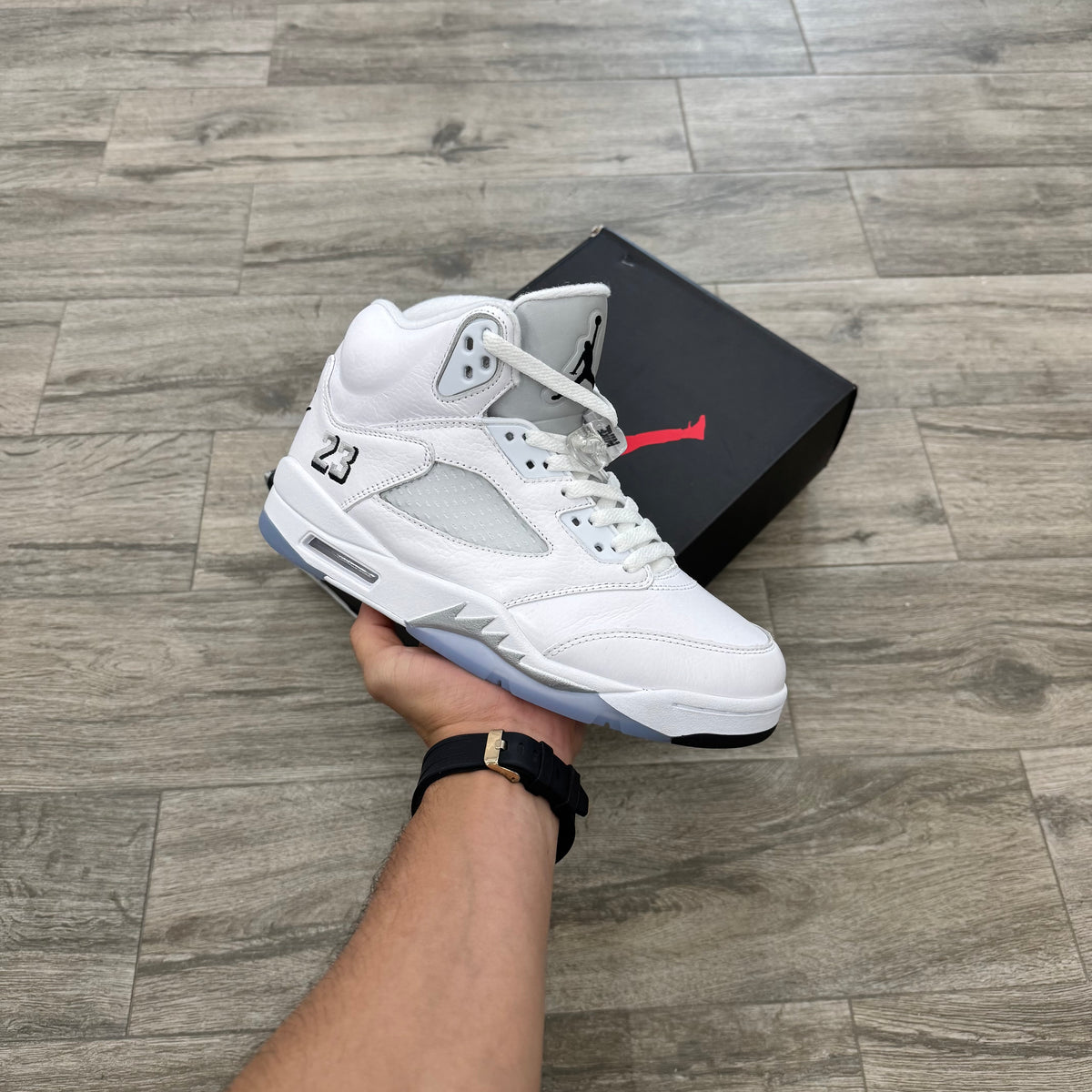 Jordan 5 Retro “ White Metallic ”