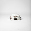 Life Hustlers SnapBack ( Cream / Brown )