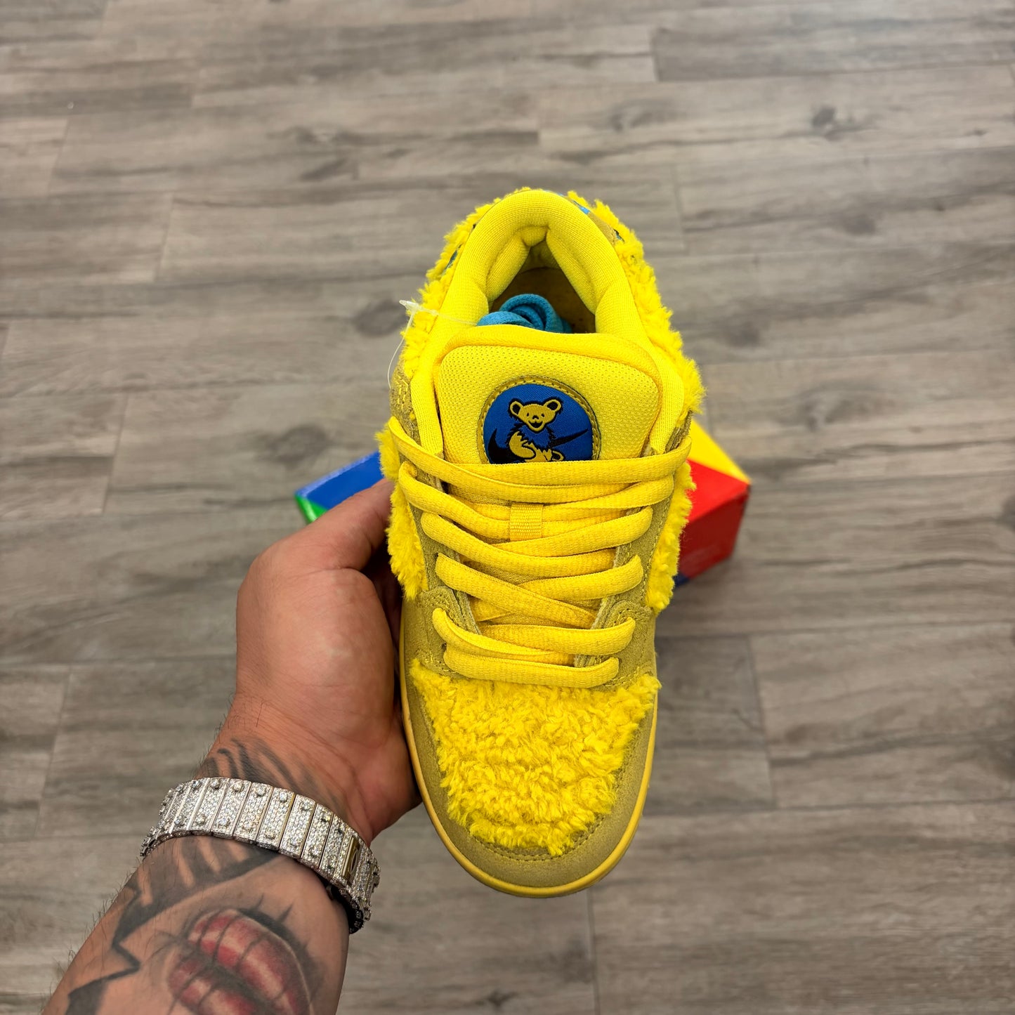 Nike SB Dunk Low Grateful Dead Bears Yellow