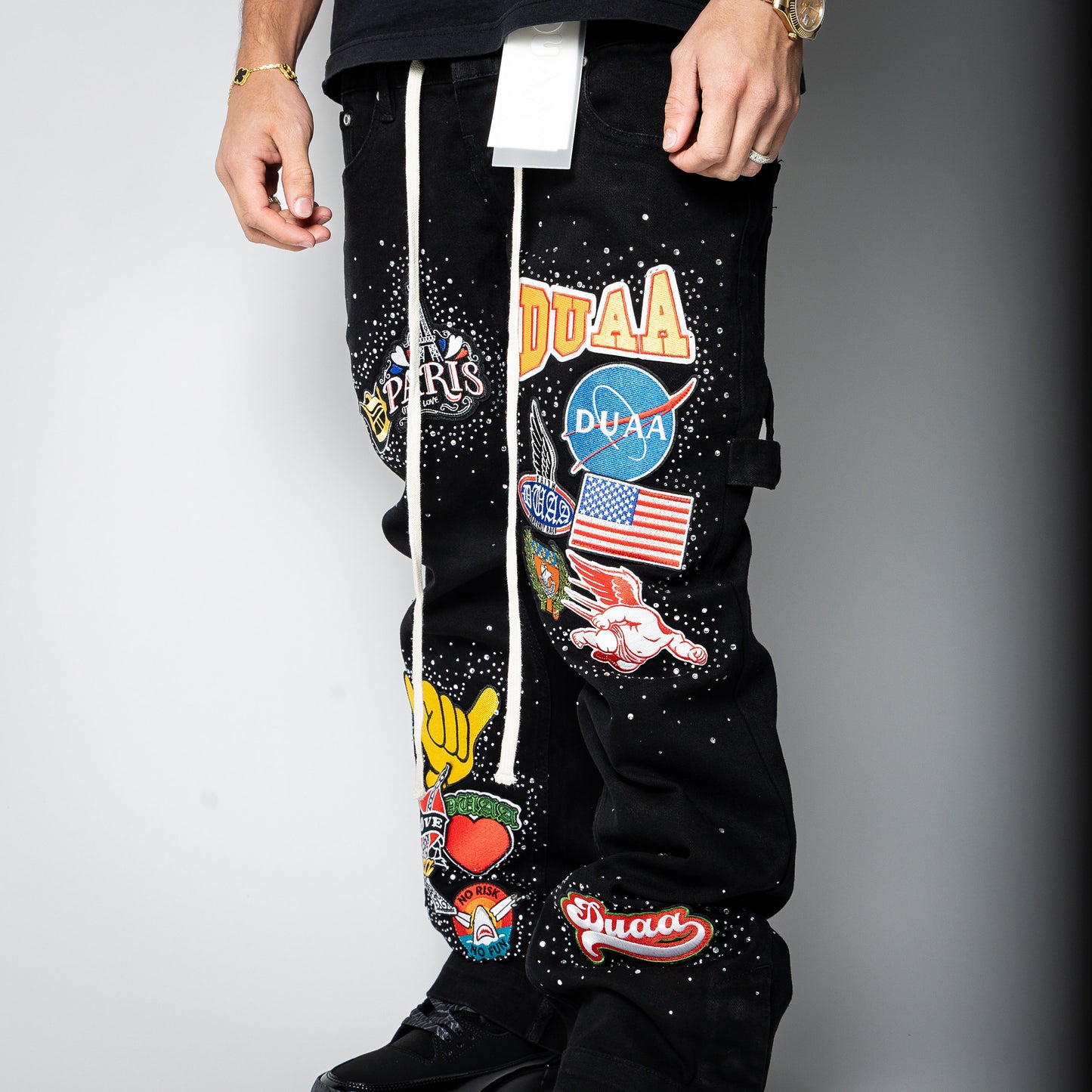 DUAA Freedom Black Pant