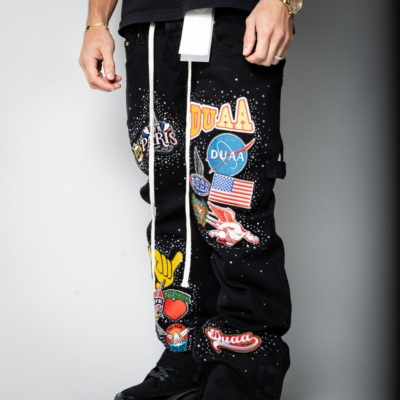 DUAA Freedom Black Pant