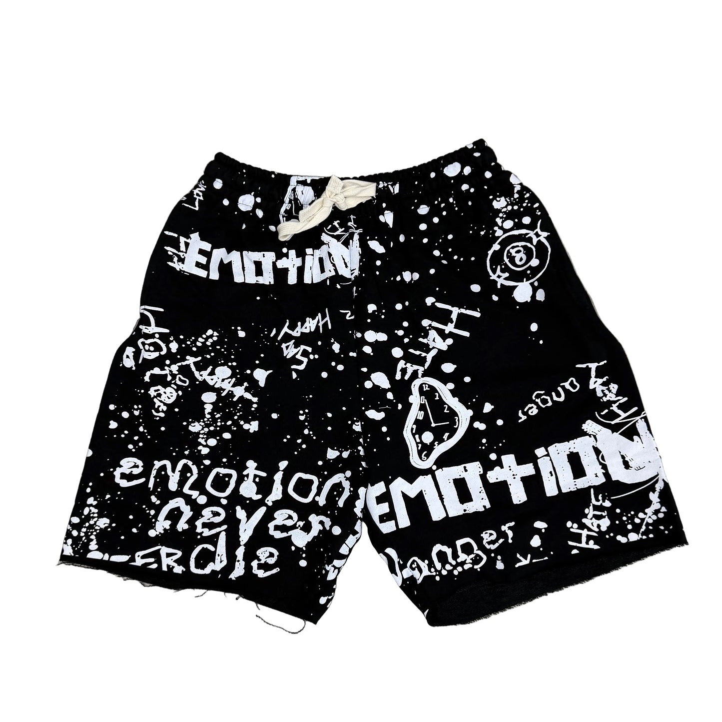 Mixed Emotion Graffiti Shorts (black)