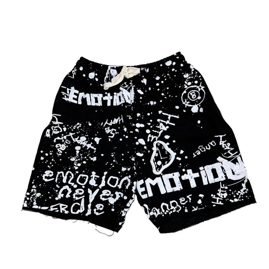 Mixed Emotion Graffiti Shorts (black)