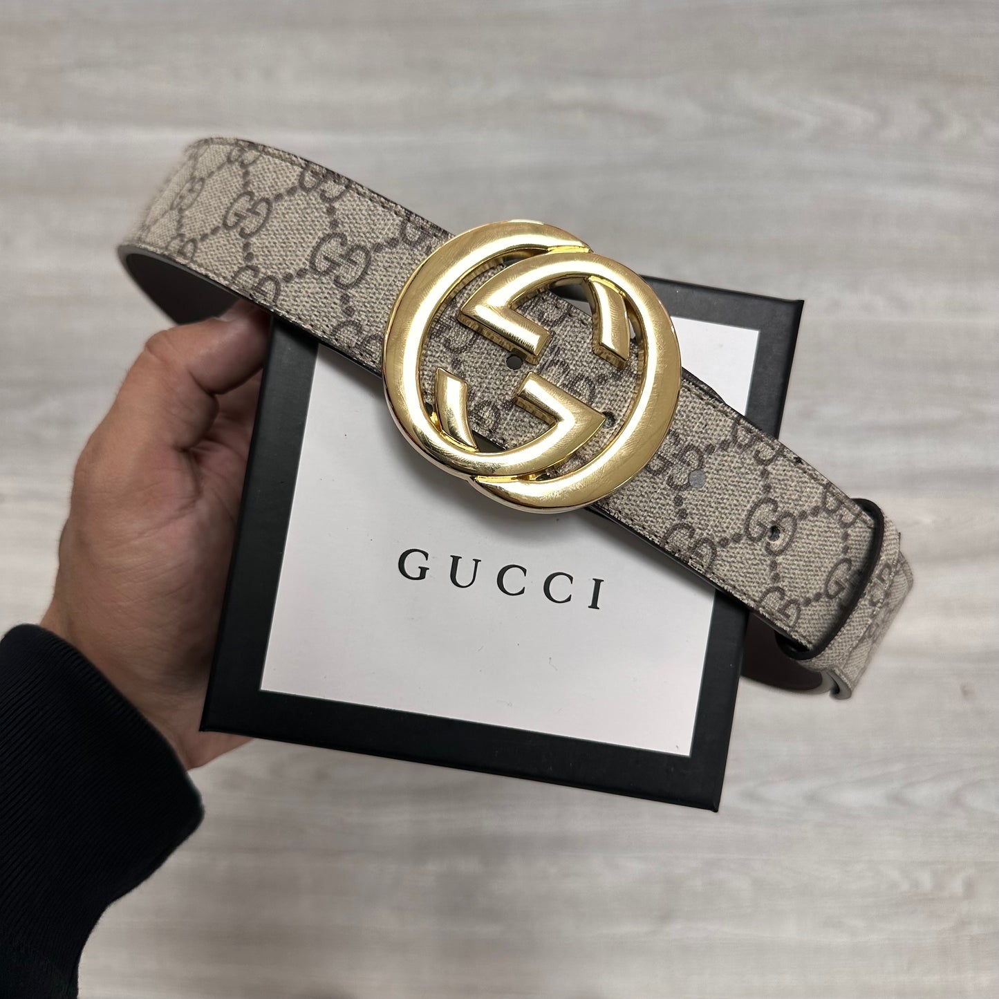 GG Gold Logo [cream/brown]