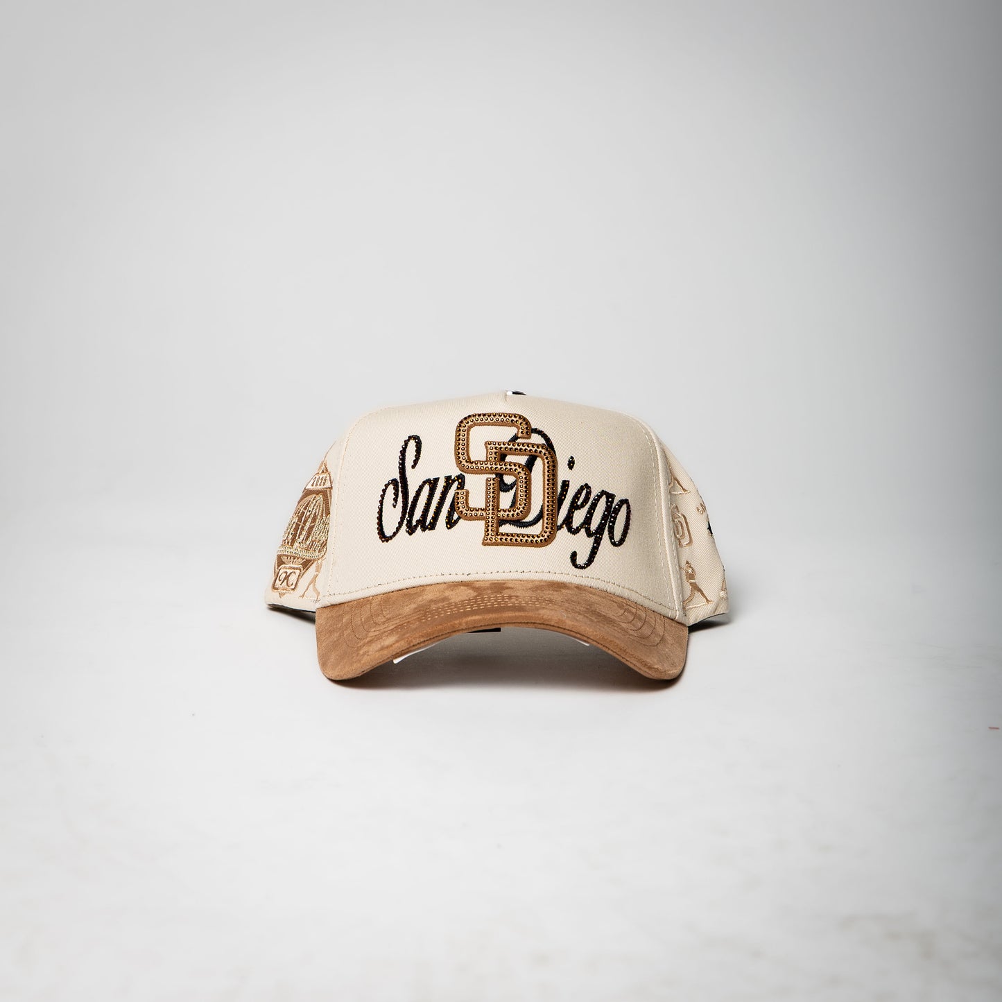 VQC Caps “ San Diego ” ( cream/brown)