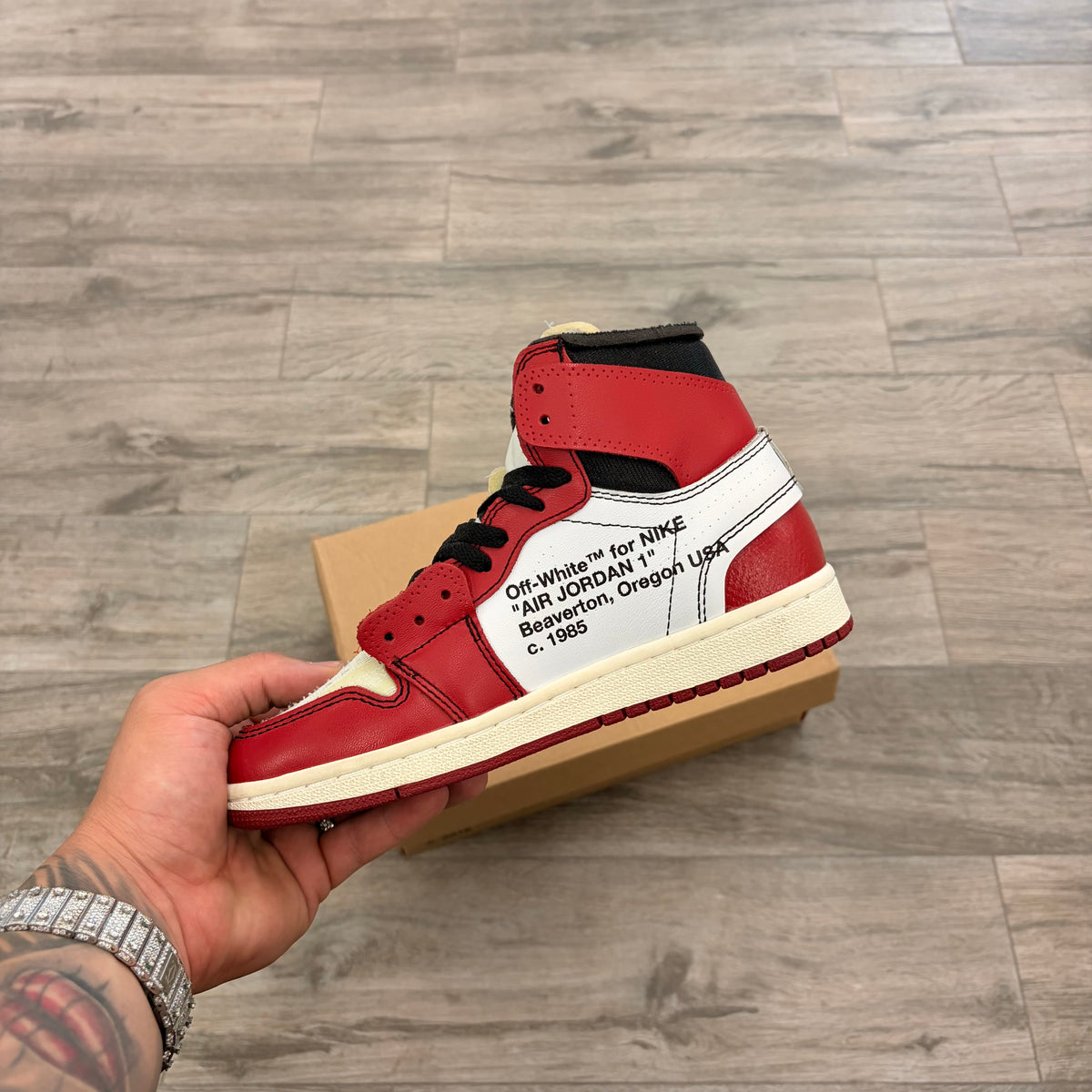 Jordan Retro 1 Off White “Chicago”
