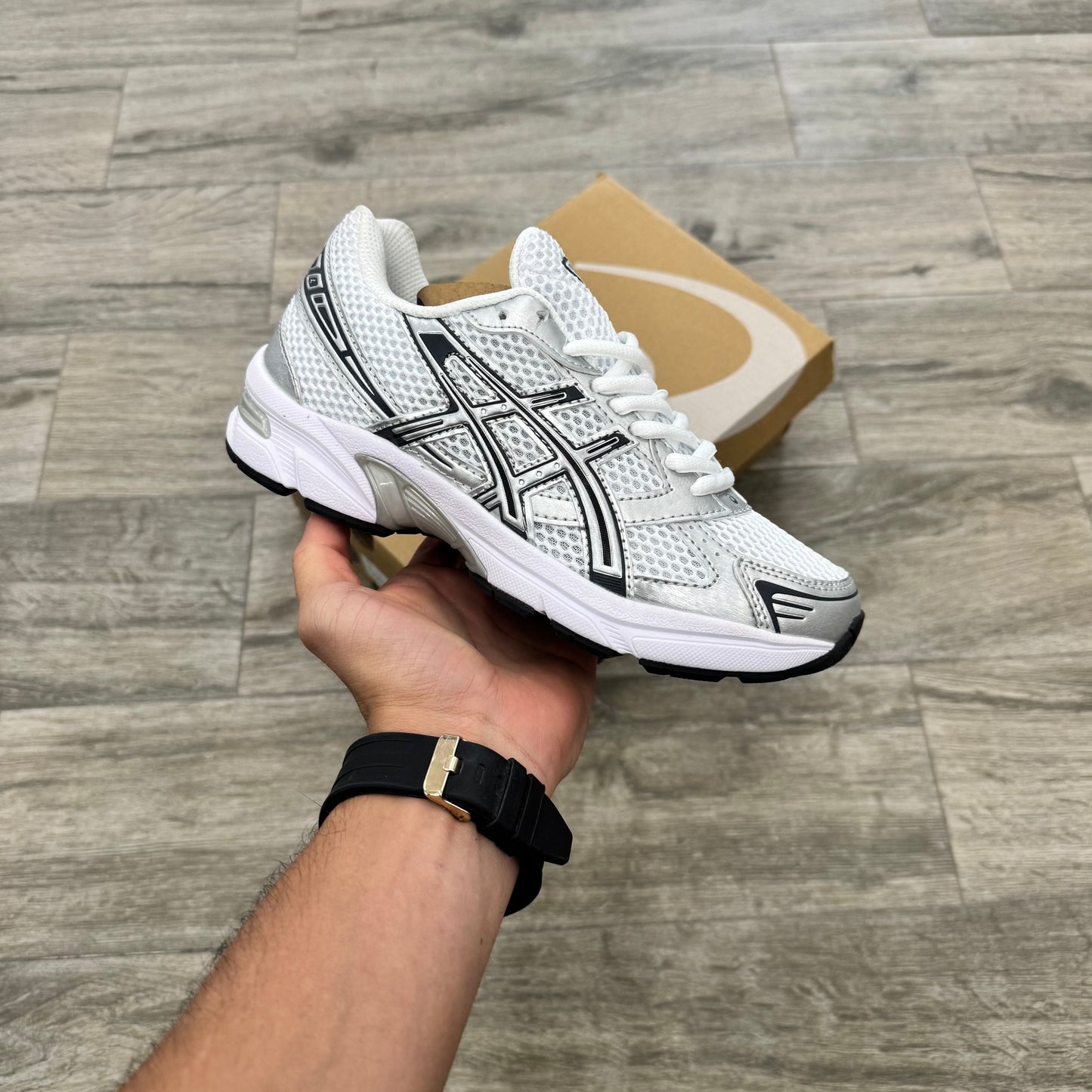 ASICS Gel-1130 White Pure Silver