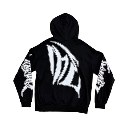Mixed Emotion Jacket ( Black / White )