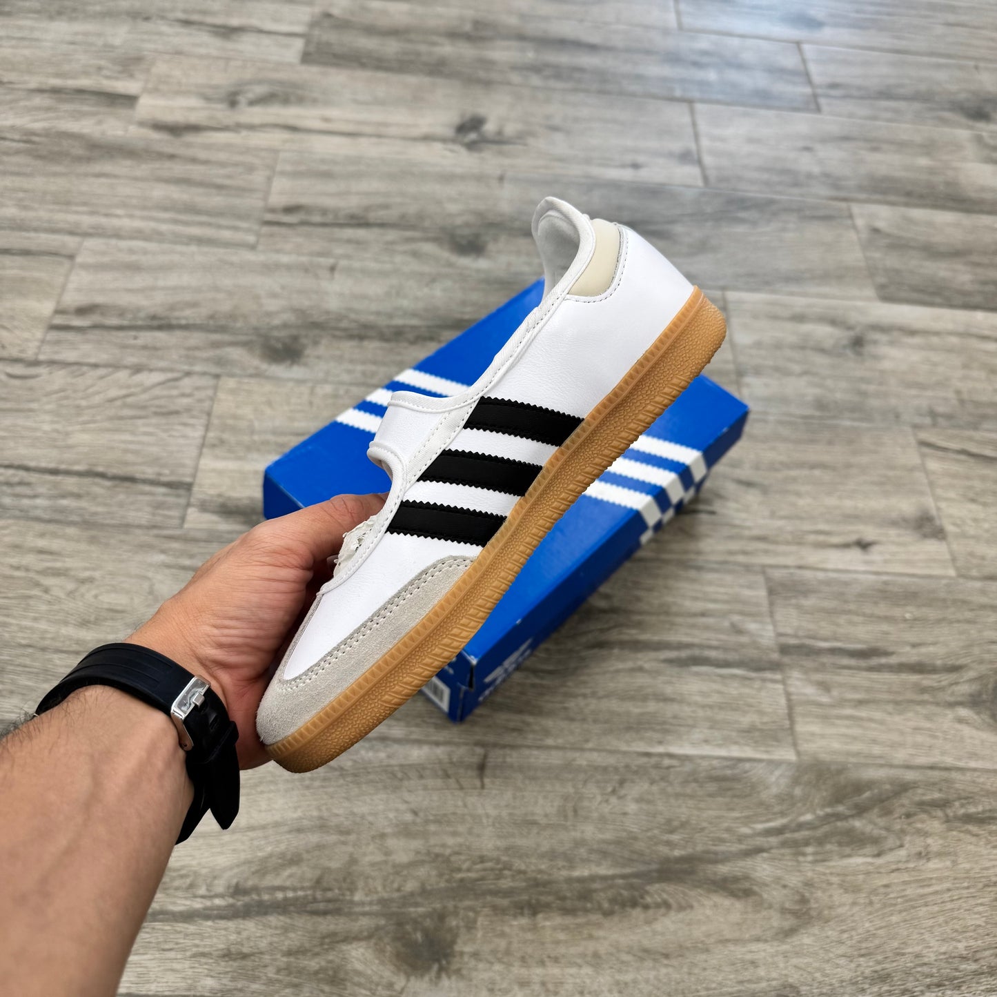 Adidas Samba Jane White Black Gum