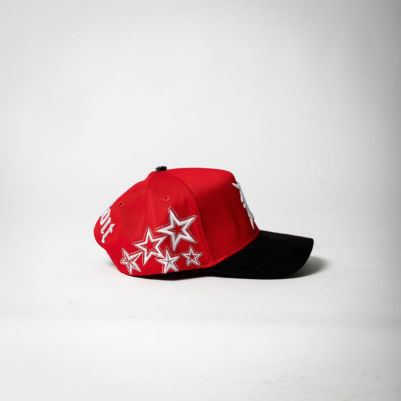 Cap Fans “ Detroit ” ( red/black)