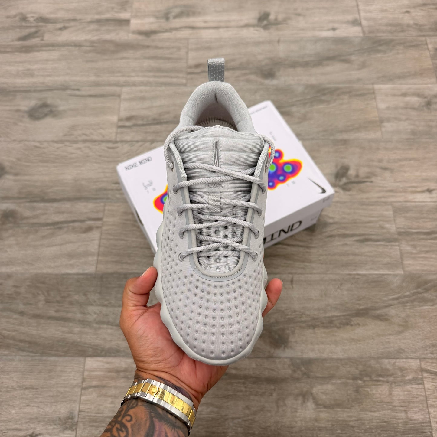 Nike Mind 002 “Light Smoke Gray”